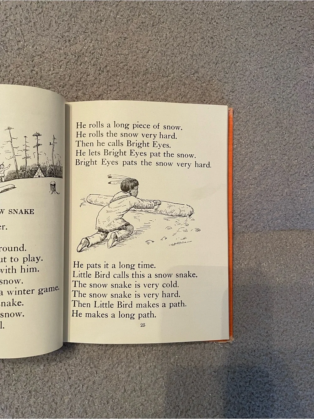 Two Little Indians Vintage Book